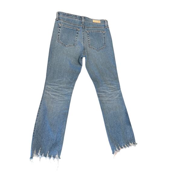 AG Adriano Goldschmied Straight Jeans Womens Size 25R 25” Inseam "The Jodi Crop" - Picture 2 of 11